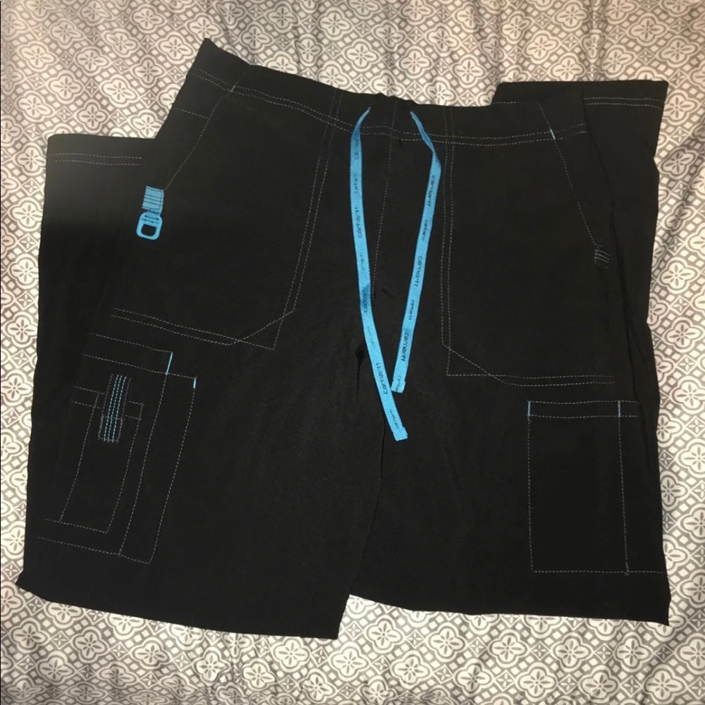 black scrub pants carhartt